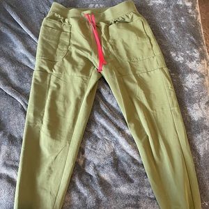WearFigs Selling Olive Green Figs Casma three pocket top, limited edition jogger